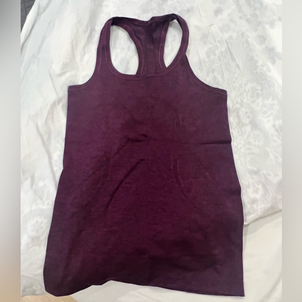lululemon racerback tank, size 4